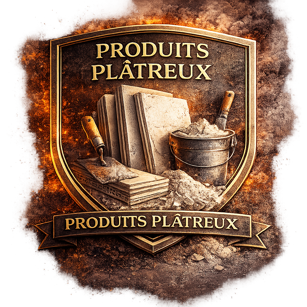Projection de produits plâtreux pour protection coupe-feu